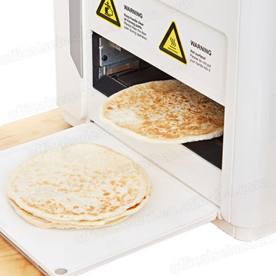 máy làm bột ngô roti/chapatti/máy ép tortilla tự động máy làm bánh mì dẹt tortilla