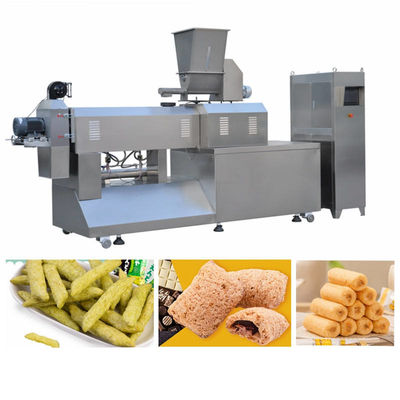 Hot Sale Puffed Food Extruder Inflating Corn Snack Making Machine 3 Phase