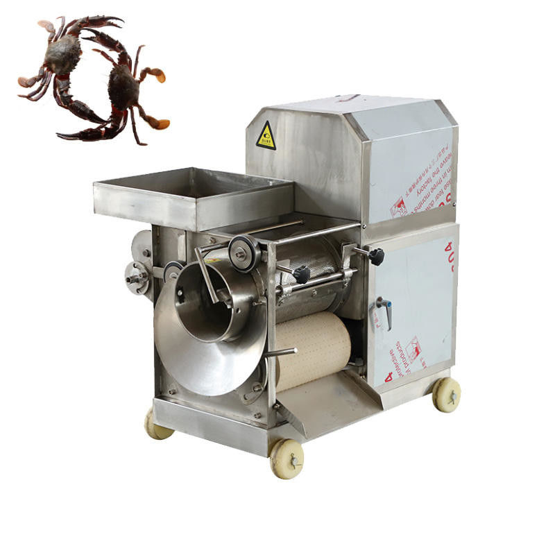 Commercial Crab Meat Extractor Machine Fish Deboning Machine Bone Crab Meat Separator