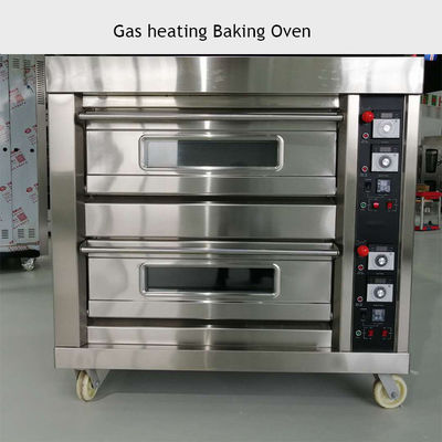 160kg Bakery Oven Machine Simple Linear Structure Bread Gas Oven
