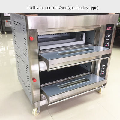160kg Bakery Oven Machine Simple Linear Structure Bread Gas Oven