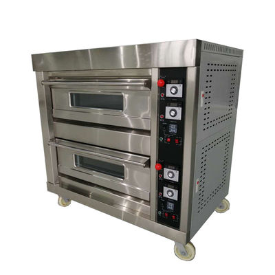 160kg Bakery Oven Machine Simple Linear Structure Bread Gas Oven