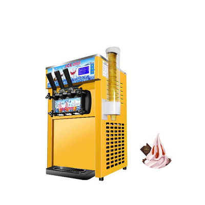 1.2Kw Mini Soft Ice Cream Machine Various Tastes For Shopping Malls