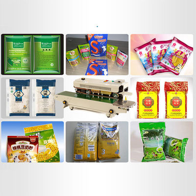 Horizontal Pouch Sealer Machine Simple Control For Commodity Chemical