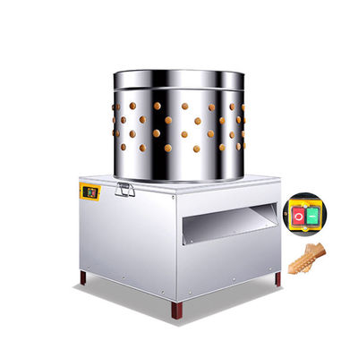 Stainless Steel Fowl Feather Removal Machine 40KG Feather Plucker Machine