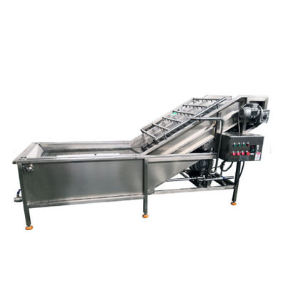 380V Fruit Vegetable Processing Machine High Pressure Spray Cleaning Machine
