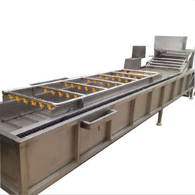 380V Fruit Vegetable Processing Machine High Pressure Spray Cleaning Machine