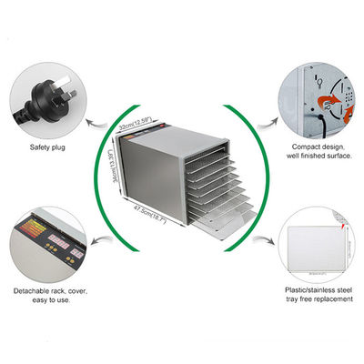 GS Fruit Drying Machine 10 Layers Industrial Food Dehydrator