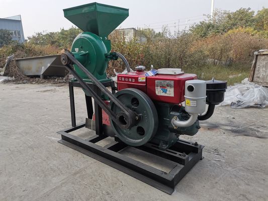 Diesel Engine Grain Processing Machine Wet Multifunction Maize Grinding Machine