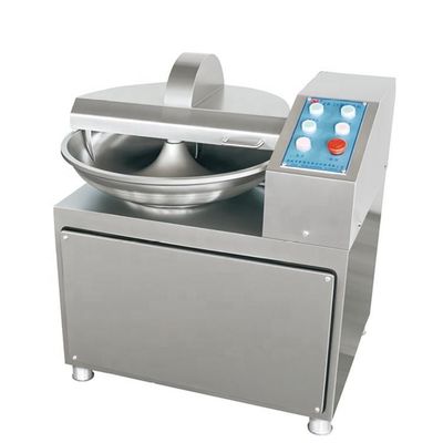 Good Fineness Meat Processing Machinery Silvery Vacuum Chopper