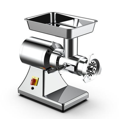 Electric Commercial Meat Mincer Easy Cleaning Maintenace With Spare Blade