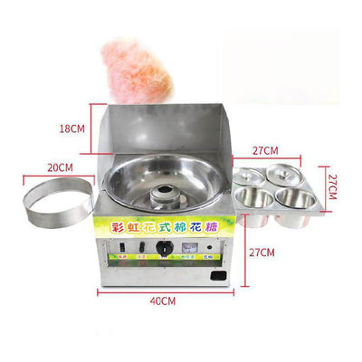 Cotton Candy Lpg Gas Machine De Barbe A Papa Fairy Floss Machine