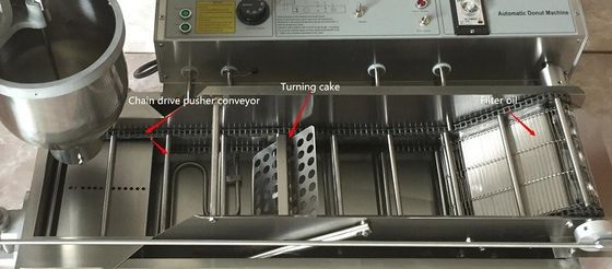 Industrial Doughnut Making Machine High Efficiency