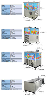 Lolly Popsicle Snack Food Machinery 220V Ice Cream Stick Machine