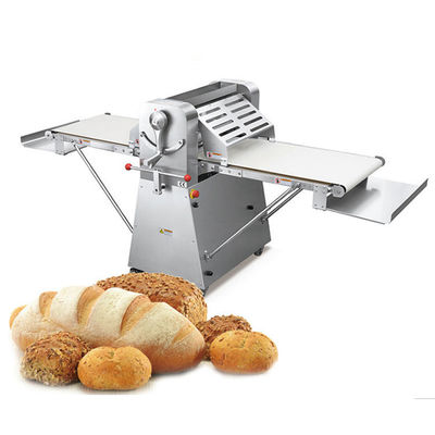 CE Commercial Baking Equipment Electric Dough Roller Machine With Conveyor Belt