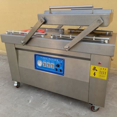 Double Chamber Automatic Packing Machine Vacuum Sealing Machine For Seafood