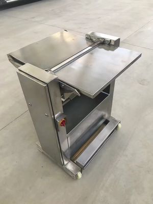 Stainless Steel Poultry Slaughterhouse Equipment 110V Meat Skinning Machine