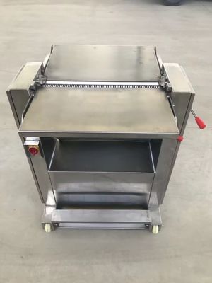 Stainless Steel Poultry Slaughterhouse Equipment 110V Meat Skinning Machine