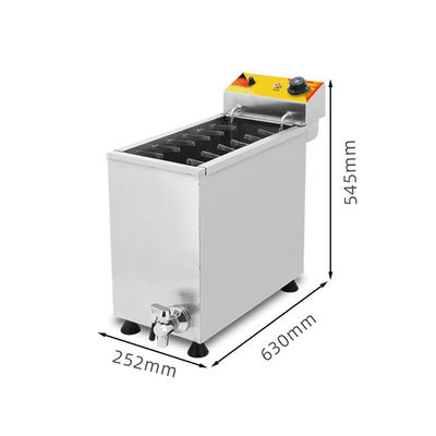Anti Deformation Hot Dog Deep Fryer Korean Corn Dog Commercial Cheese 220V