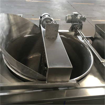 Grupo do padrão de alimento que frita a frigideira retangular do grupo da máquina 500L