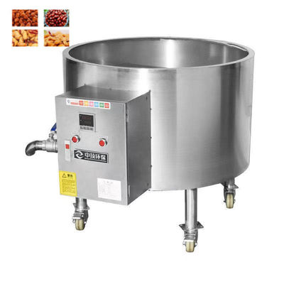 peixes elétricos Fried Chicken Durable Material Potato Chips Fryer da frigideira do gás 140L