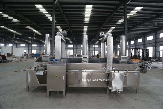 Βιομηχανική βαθιά Fryer Fryer PLC μηχανών ηλεκτρική συνεχής μηχανή