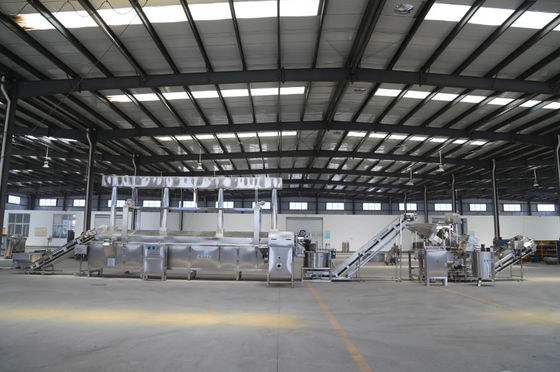 Βιομηχανική βαθιά Fryer Fryer PLC μηχανών ηλεκτρική συνεχής μηχανή