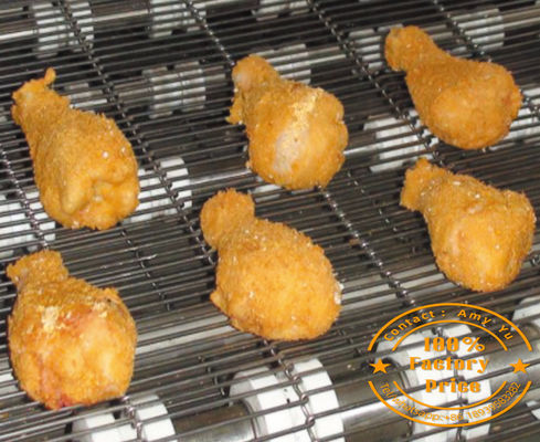 Full Automatic Continuous Deep Fryer 200L Double Fryer Machine