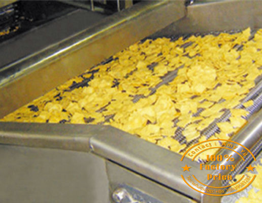 Full Automatic Continuous Deep Fryer 200L Double Fryer Machine