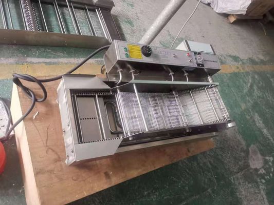 25L Deep Fryer Machine Belt Conveyor Potato Chips Making Machine