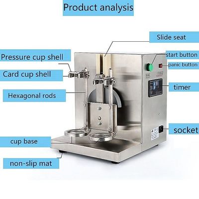 Automatic Opereted Milk Tea Equipment 220V Juice Shake Machine