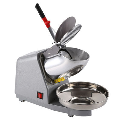 Insulated Handle Shaved Ice Machine Semi Automatic Electric Ice Shaver