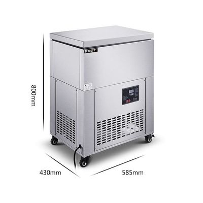 Outlet Commercial Catering Equipment Cylindrical Ice Block Freezing Machine
