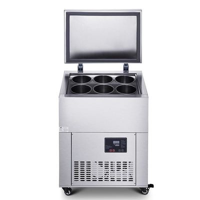 Outlet Commercial Catering Equipment Cylindrical Ice Block Freezing Machine