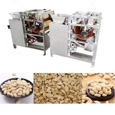Rolling Peeling Nut Roasting Machine No Pollution Nut Shelling Machine