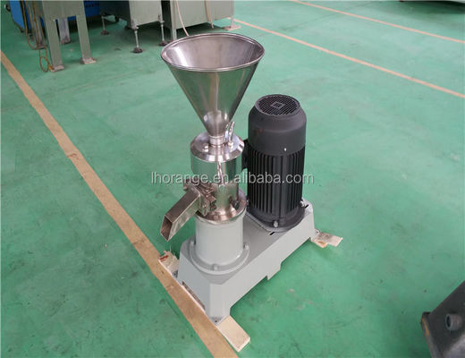 High Efficiency Peanut Butter Making Machine Refining Fine Low Temperature