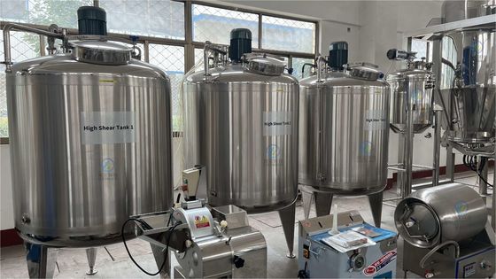 Yogurt Milk Processing Line UHT Processing CE Milk Production Line