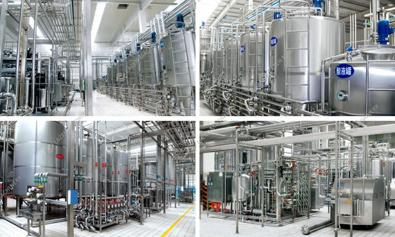 316L Material Dairy Processing Machine Semi Automatic Milk Processing Machine