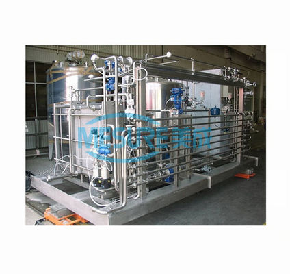 PLC Milk Pasteurization Equipment 380V Dairy Products Machinery