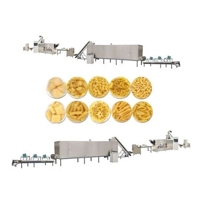 Rotary Cutting Automatic Food Processing Machine Macaroni Pasta Production Line
