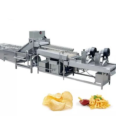 Semi Automatic Potato Chips Machine Frozen French Fries Making Machine
