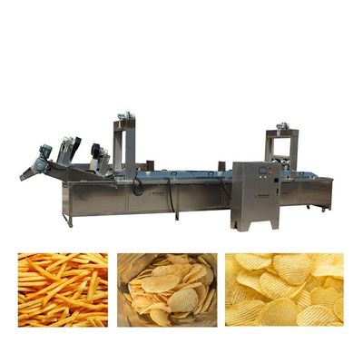 Semi Automatic Potato Chips Machine Frozen French Fries Making Machine