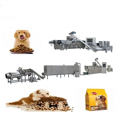 CE Certificate Pet Food Extruder Dog Food Making Machine 380Volt 50HZ