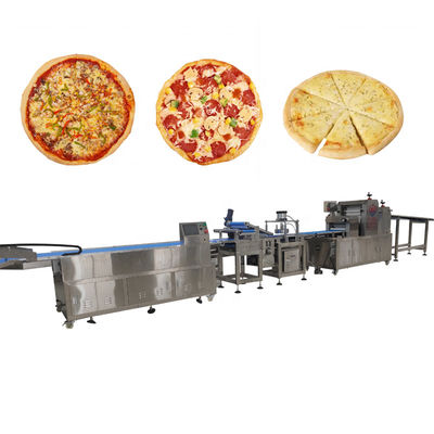 4.2kw Automatic Food Processing Machine Multifunctional Pizza Dough Production Line
