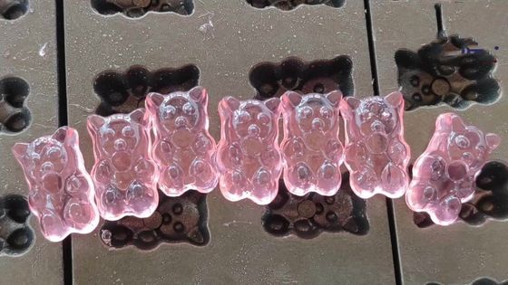380Volt  Automatically Gelifie Candy Making Machine Jelly Gummy Production Line