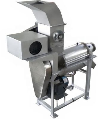 Automatically 1.1KW Fruit And Vegetable Pulper Fruit Juice Making Machine