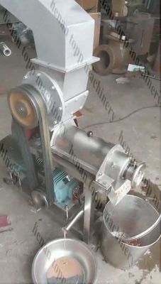 Automatically 1.1KW Fruit And Vegetable Pulper Fruit Juice Making Machine