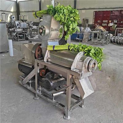 Compact 500kg Per Hour Fruit Juice Making Machine Screw Juicer Machine