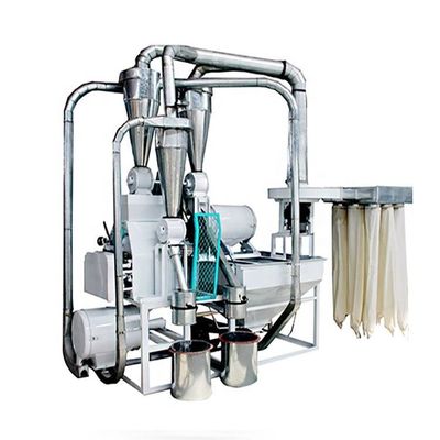 Silver Automatic Multifunction Corn Flour Grinding Machine 7.5kw