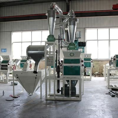 Silver Automatic Multifunction Corn Flour Grinding Machine 7.5kw